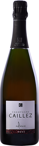 Bouteille de champagne Rosé